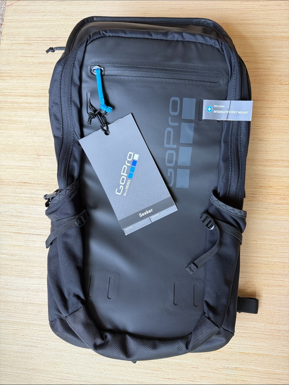 GoPro Seeker 16L Backpack NWT Black Camera Hiking Bag Integrated Mounts